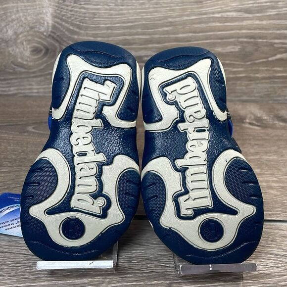 NWT Timberland Adventure Seeker II Navy Blue Toddler Boy Sz 4 Hook & Loop Sandal - Picture 7 of 12